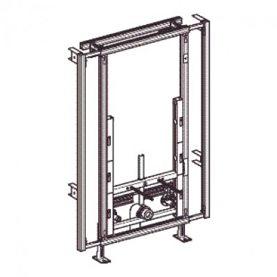 Gis easy Bidetmodule 120x65-95 cm. 442120001 (Geberit)